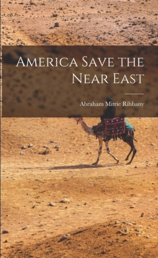 America Save the Near East av Abraham Mitrie Rihbany (Paperback)
