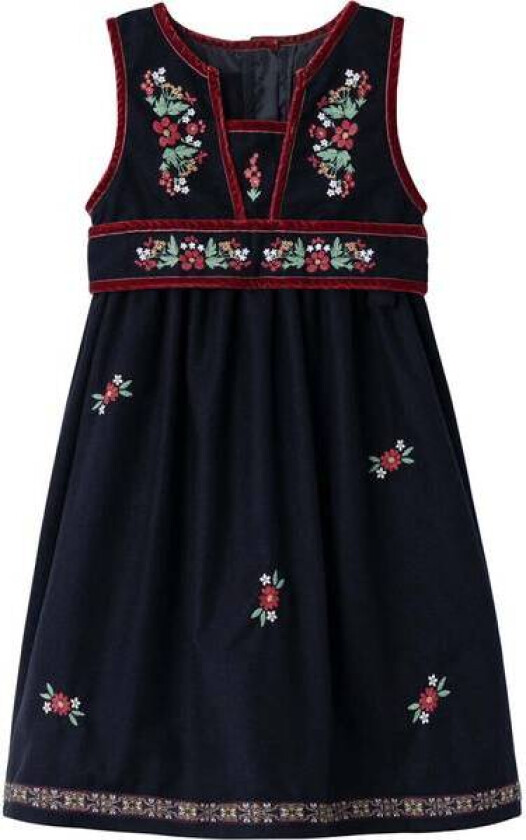 Bilde av Name It Tena Bunad/festdrakt Til Barn, Dark Sapphire/red