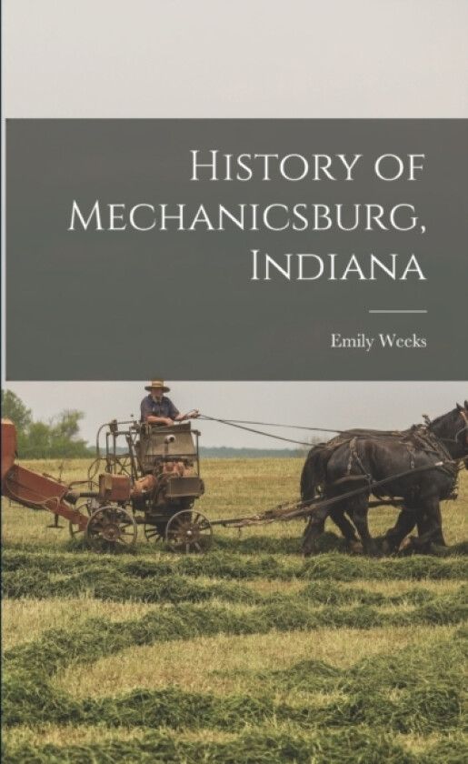 History of Mechanicsburg, Indiana av Emily Weeks (Paperback)