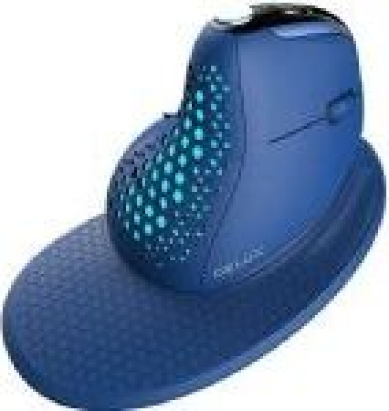 M618XSD, Høyre hendt, Vertikalt design, Optisk, RF trådløs + Bluetooth, 4000 DPI, Sort