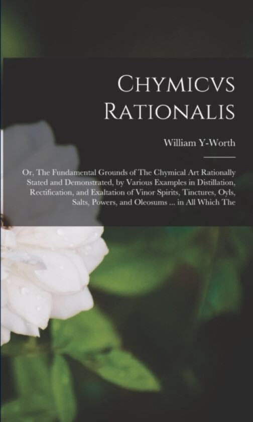 Chymicvs Rationalis av William Y-Worth (Paperback)