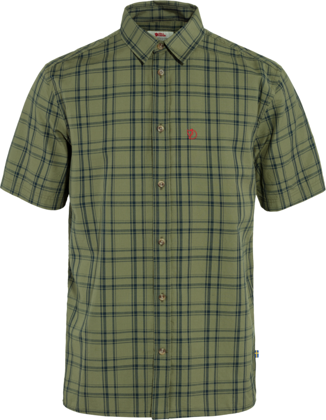 Men's Övik Lite Shirt SS Green-Dark Navy M, Green-Dark Navy
