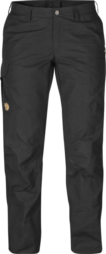 Women's Karla Pro Trousers Curved Dark Grey 34, Dark Grey