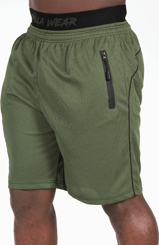 Mercury Mesh Shorts, Army Green/Black