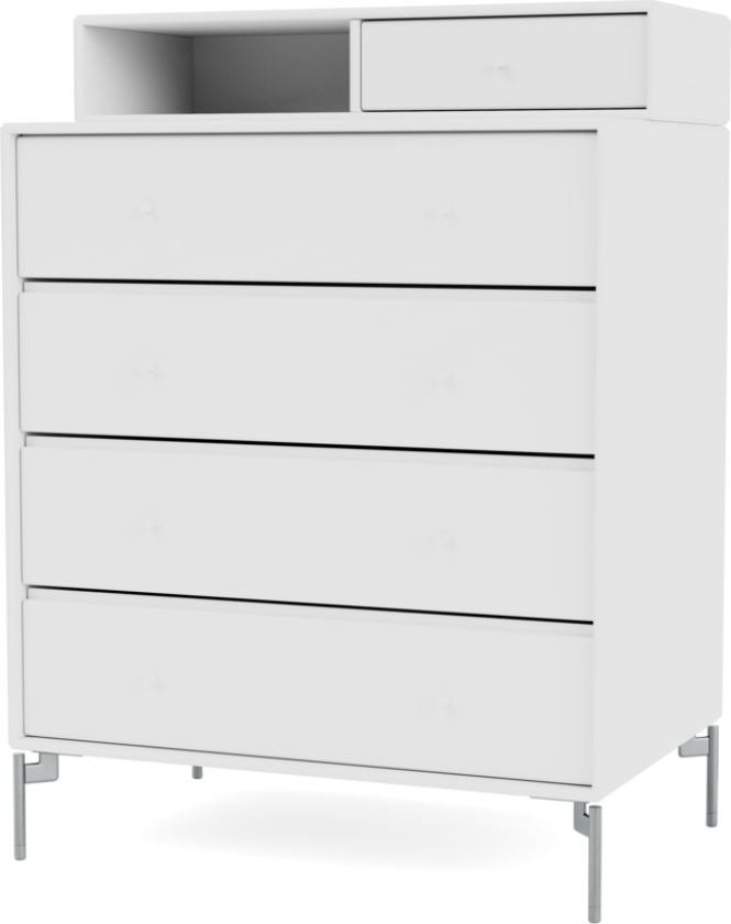 Selection KEEP Kommode New White Flervalg-Ben - Matt Krom