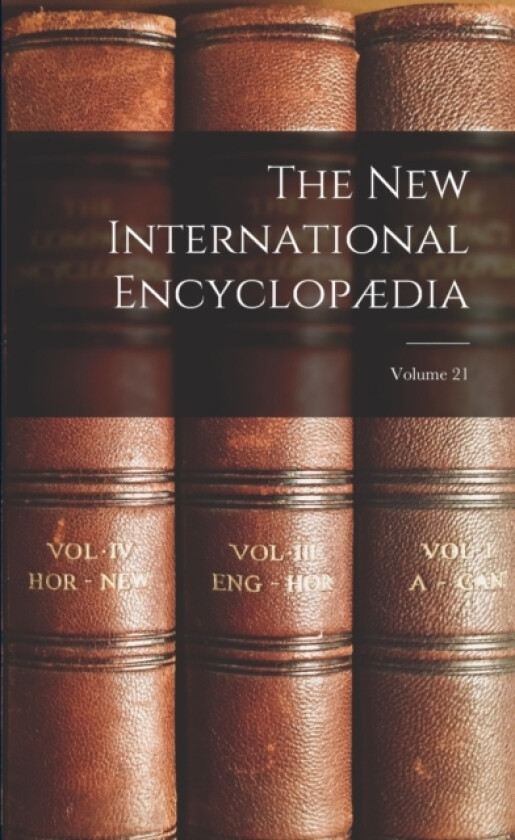 The New International Encyclopaedia; Volume 21 av Anonymous (Paperback)