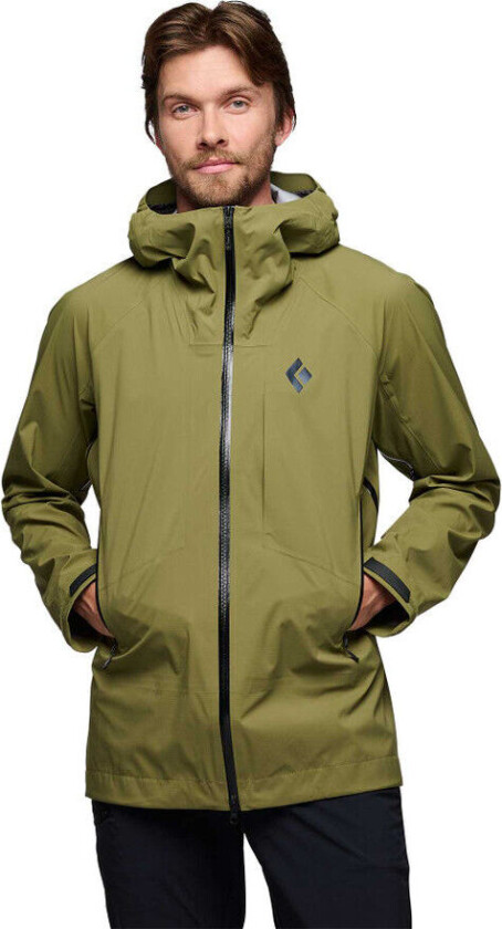 Men's Highline Stretch Shell Jacket Crag Green L, Crag Green
