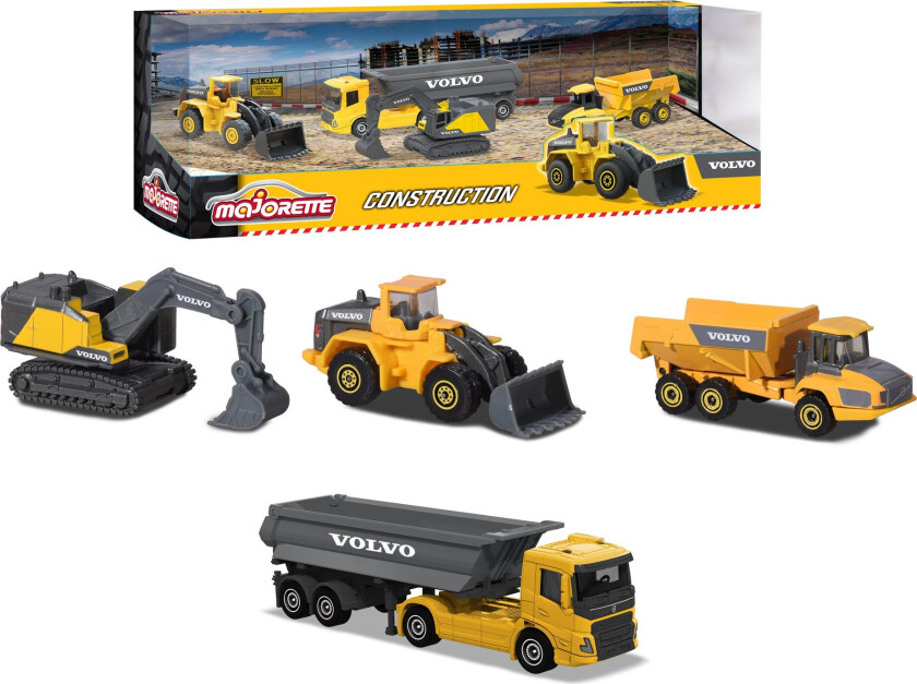 Bilde av - Volvo Construction Giftset (4 pcs) (212057287SDN)