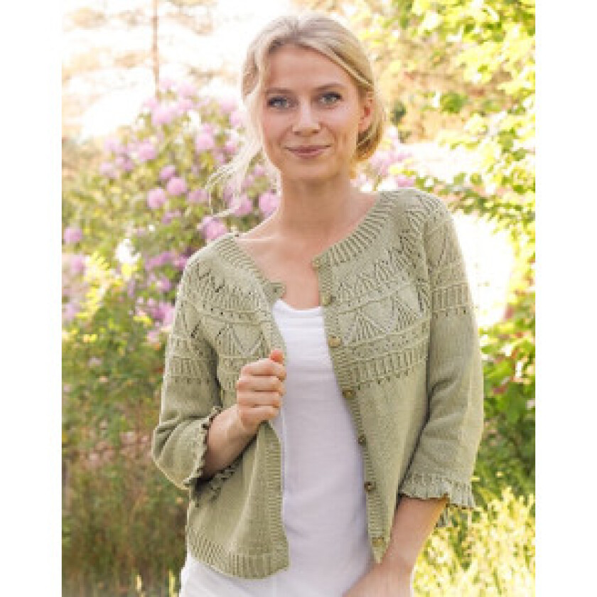 Treasure Hunt Cardigan by DROPS Design - Cardigan Strikkeoppskrift str - XXX-Large