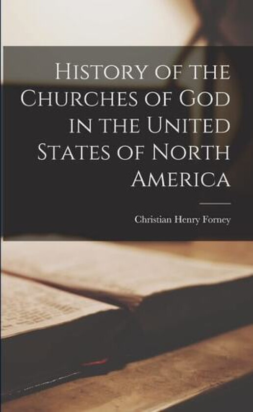 History of the Churches of God in the United States of North America av Christian Henry Forney (Paperback)