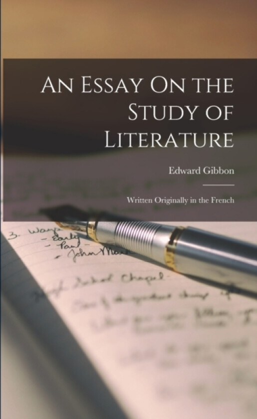An Essay On the Study of Literature av Edward Gibbon (Paperback)