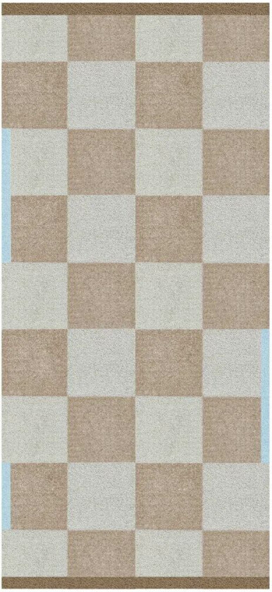 Square all-arround gangteppe Camel, 70x150 cm
