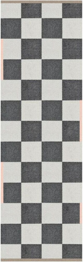 Square all-arround gangteppe Dark grey, 77x240 cm