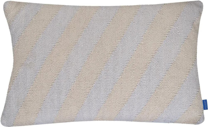 Across kelim putetrekk Light grey, 40x60 cm