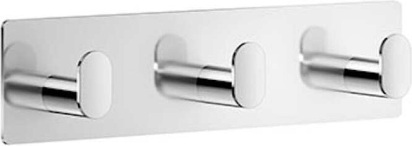 terningskrekk, 3 kroker. polert. selvklebende.