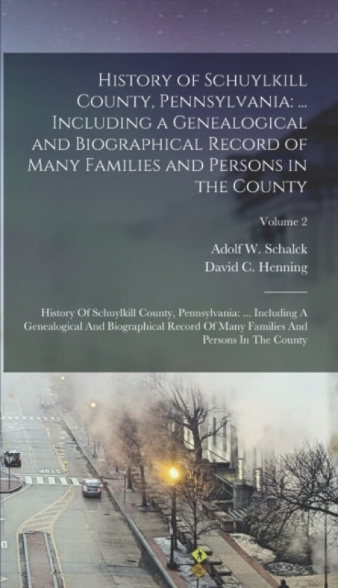 History of Schuylkill County, Pennsylvania av Adolf W Schalck, David C Henning (Hardcover)