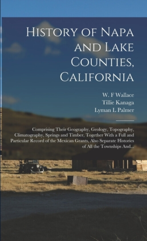 History of Napa and Lake Counties, California av Lyman L Palmer, Harry Laurenz 1854-1940 Wells (Paperback)