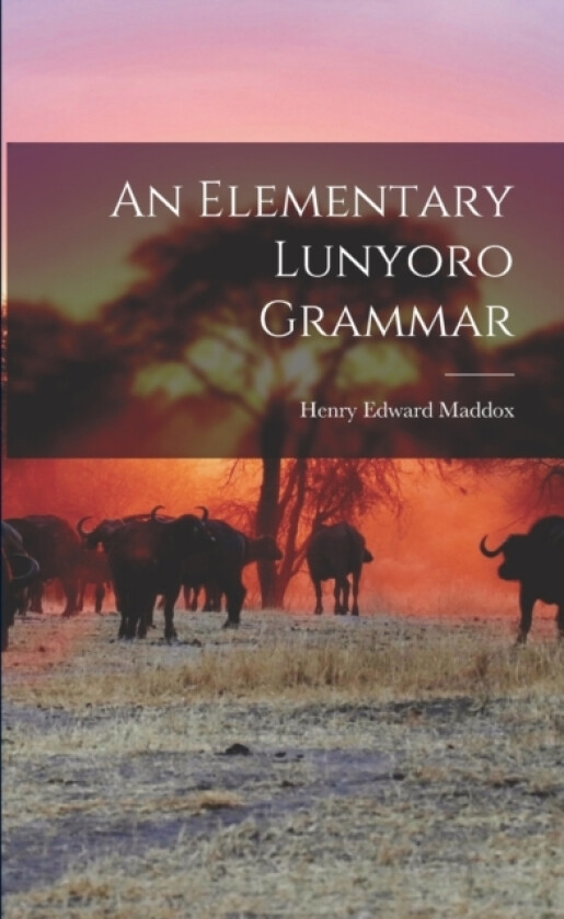 An Elementary Lunyoro Grammar av Henry Edward Maddox (Paperback)