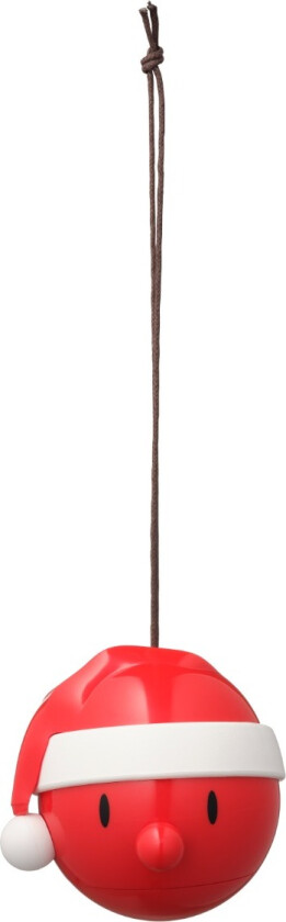 Santa Julekule Rød 2 stk