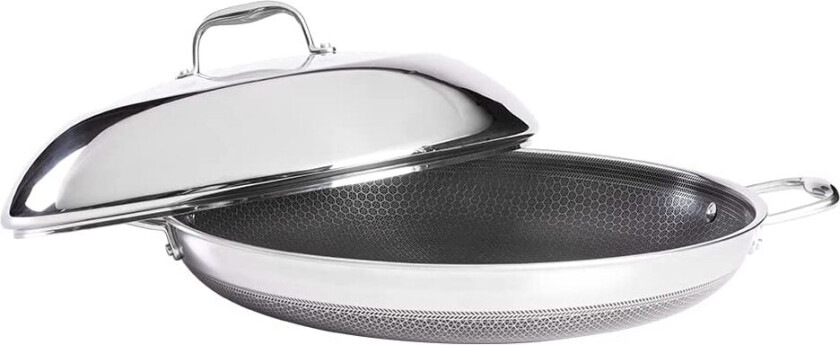 HEXCLAD by Gordon Ramsay Wok med lokk 36cm, hybrid