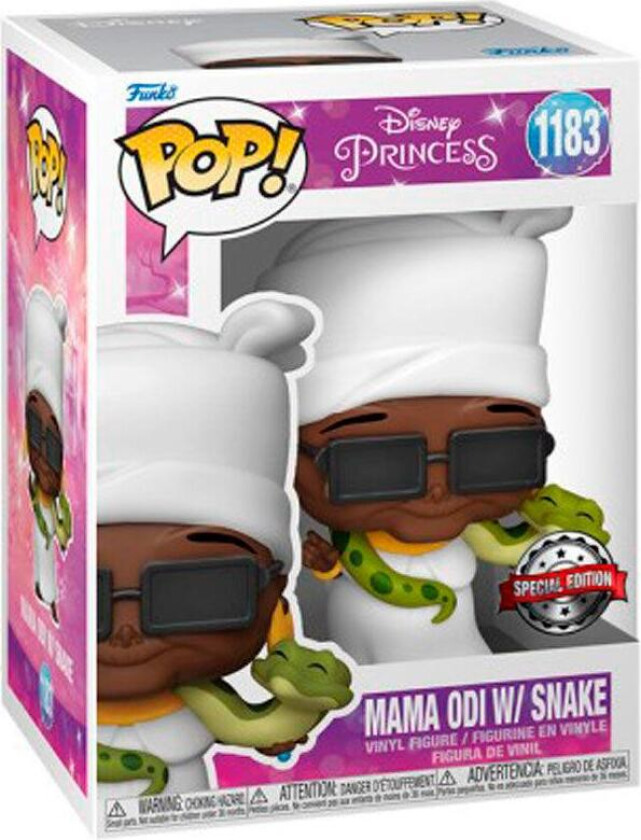 POP figure Princess and the Frog Mama Odi Snake Exclusive