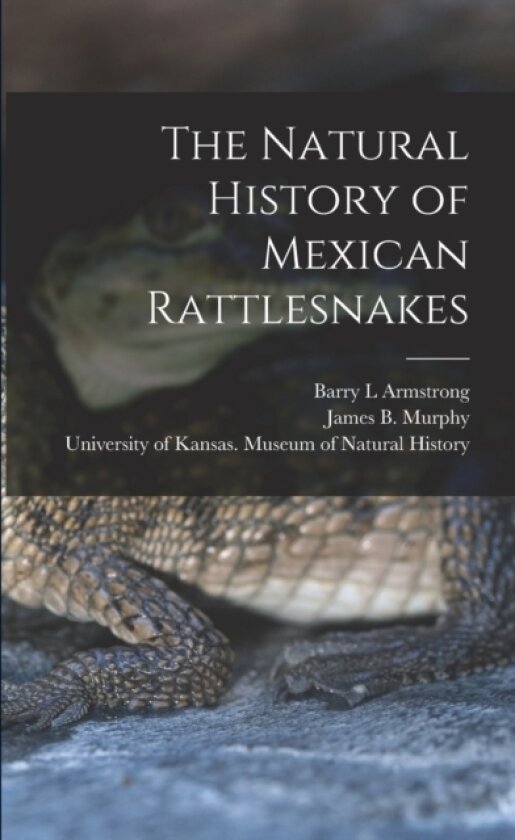 The Natural History of Mexican Rattlesnakes av James B 1939- Murphy, Barry L Armstrong (Paperback)