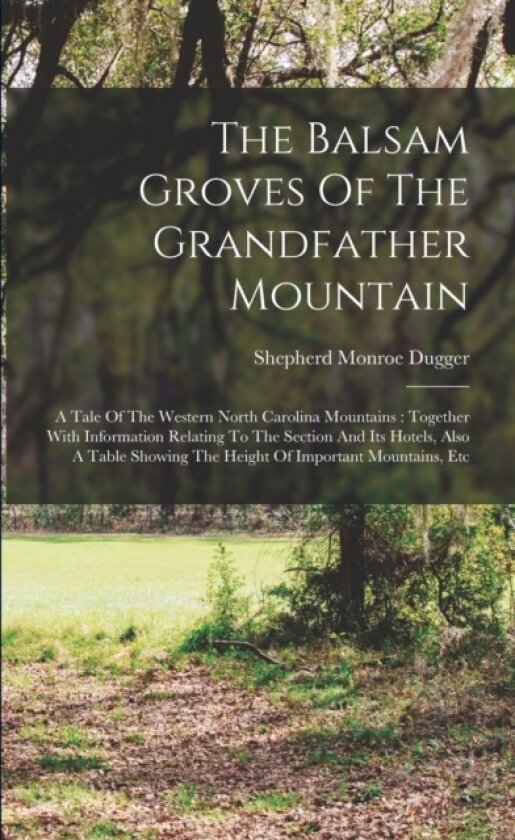 The Balsam Groves Of The Grandfather Mountain av Shepherd Monroe Dugger (Paperback)