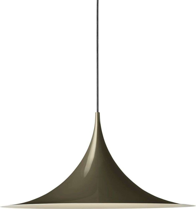 Semi lampe Ø 60 cm Dark cocoa glossy