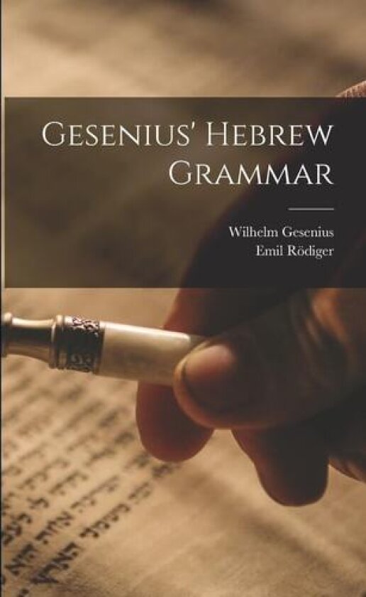 Gesenius' Hebrew Grammar av Wilhelm Gesenius, Emil Rodiger (Paperback)