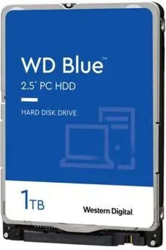 Wd Blue 1tb 2.5" 5,400rpm Sata-600