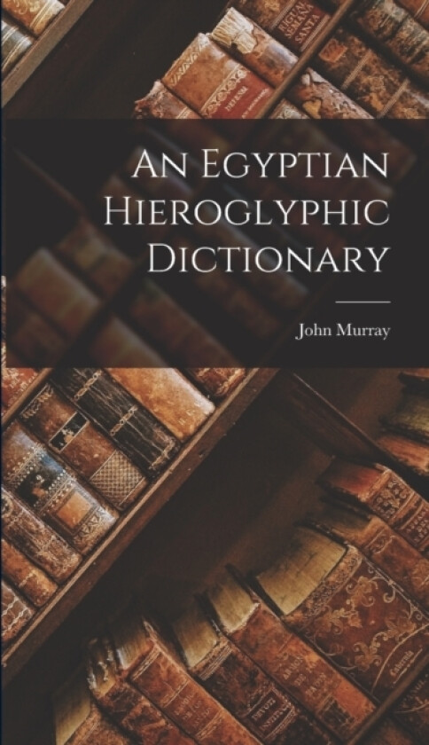 An Egyptian Hieroglyphic Dictionary av John Murray (Hardcover)