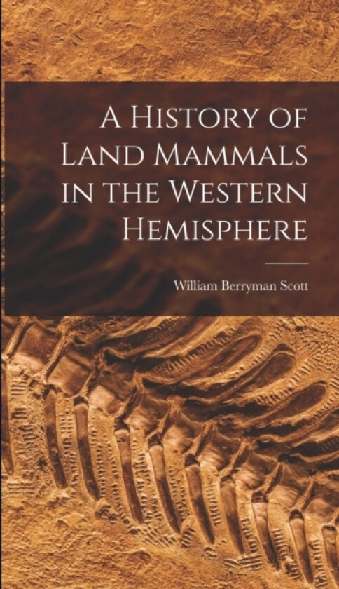 A History of Land Mammals in the Western Hemisphere av William Berryman Scott (Hardcover)