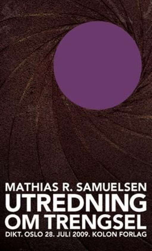 Utredning om trengsel av Mathias R. Samuelsen