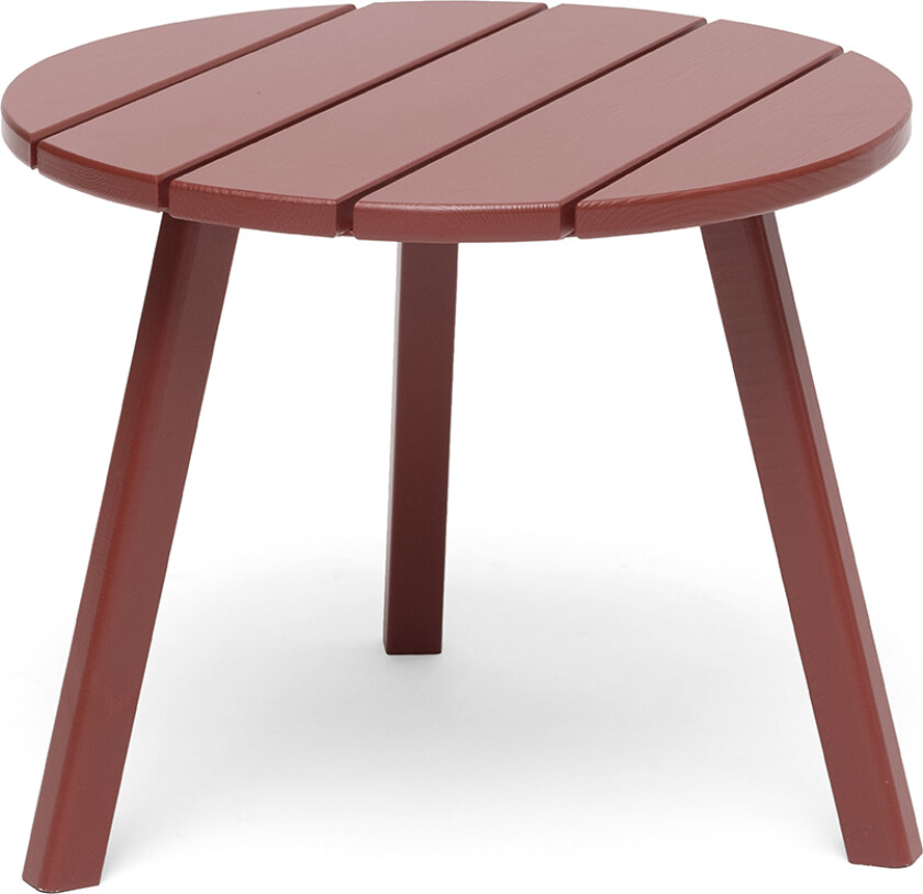 Tennessee Sidebord Ø50cm Oksydrød