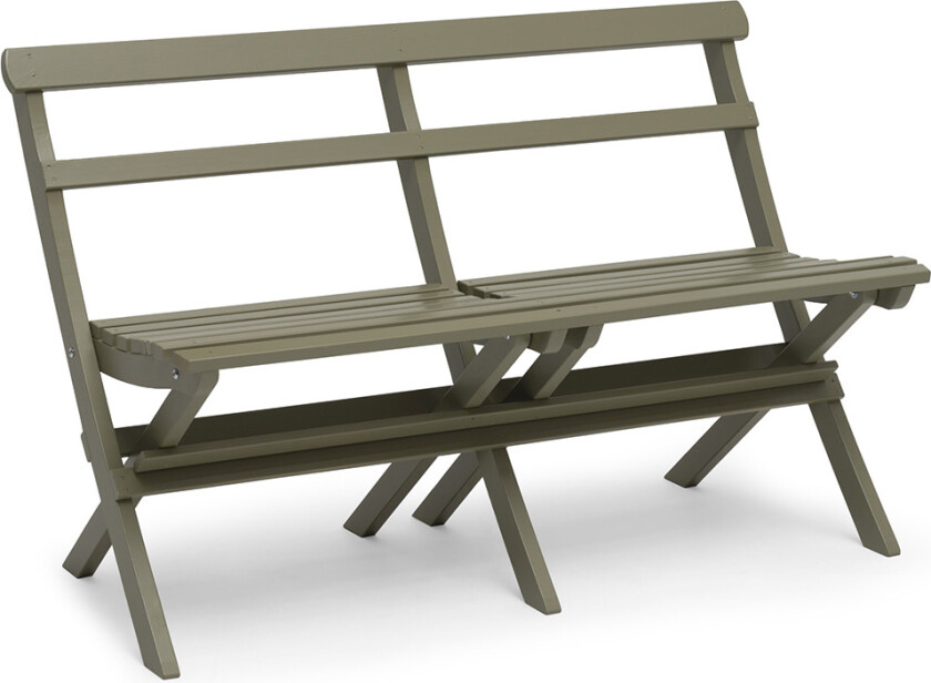 Torpet Benk Antikkgrønn