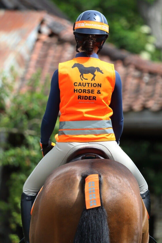 Equi-Flector Safety Vest Refleksvest – Orange (XL)