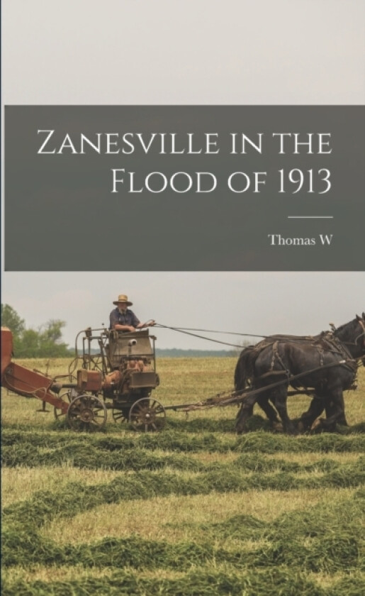 Zanesville in the Flood of 1913 av Thomas W 1851- Lewis (Paperback)