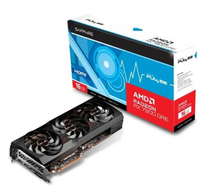 Radeon RX 7900 GRE Pulse - 16GB GDDR6 RAM - Grafikkort