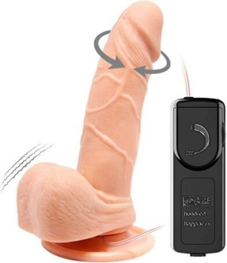 Baile Multi-Speed Vibration Dildo 15 cm Vibrerende dildo