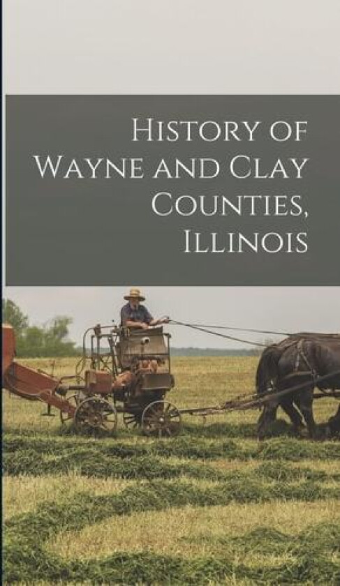 History of Wayne and Clay Counties, Illinois av Anonymous (Hardcover)