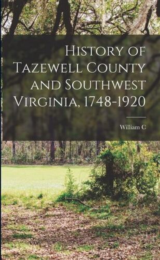 History of Tazewell County and Southwest Virginia, 1748-1920 av William C 1847-1941 Pendleton (Paperback)