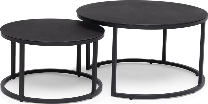 Jet Set Satsbord Svart 80x44 cm