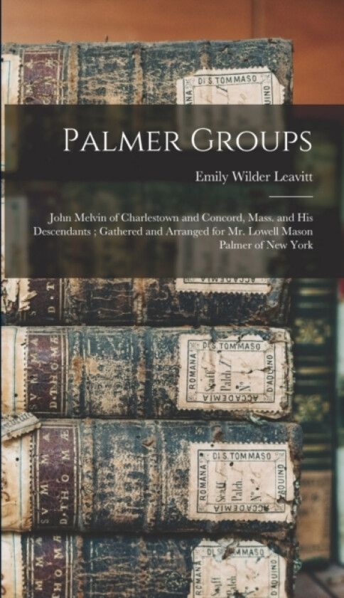 Palmer Groups av Emily Wilder Leavitt (Hardcover)