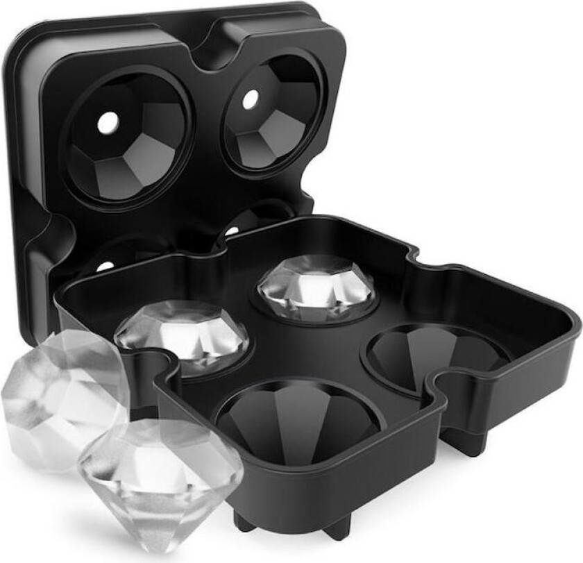 Is/Choklad/Geléform - diamanter - diamonds - Isform