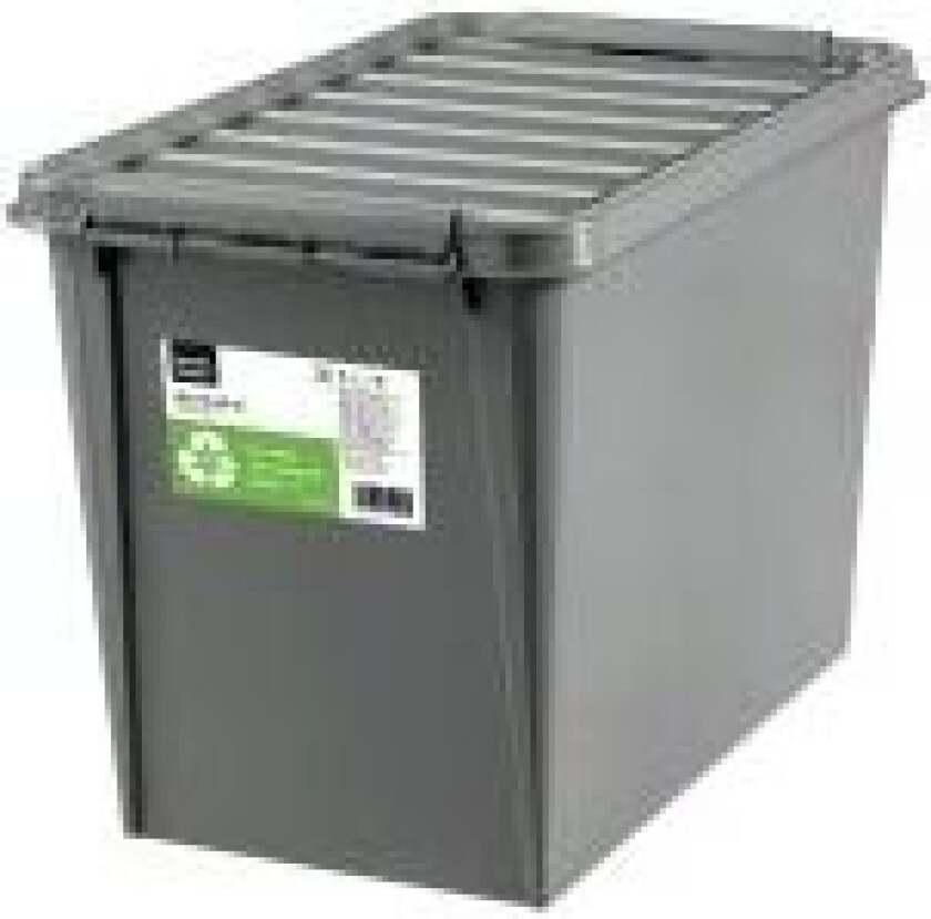 Opbevaringskasse SmartStore Recycled 65, 59 x 39 x 43 cm, 61 L, grå