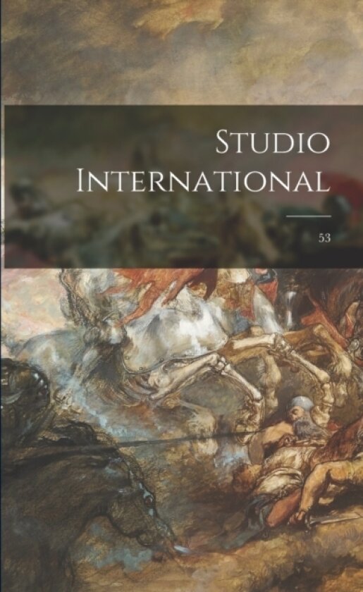 Studio International; 53 av Anonymous (Paperback)