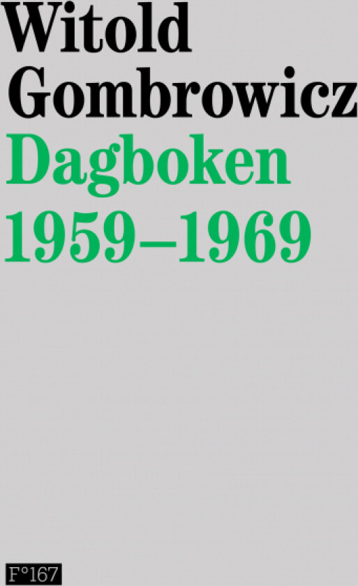 Dagboken 1959-1969 av Witold Gombrowicz