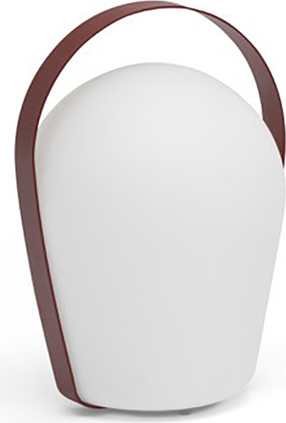 Glimra Lampe Stor Rød