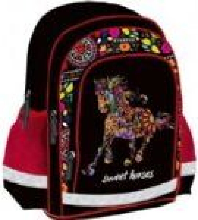School backpack Horses