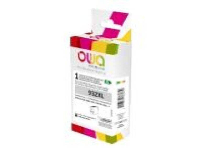 OWA - 30 ml - svart - kompatibel - gjenfabrikert - blekkpatron (alternativ for: HP 932XL) - for HP Officejet 6100, 6600 H711a, 6700, 7110, 7510, 7610, 7612